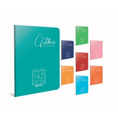 Gıpta 40 Yaprak Yazı Defter Küçük Boy Pp Kapak