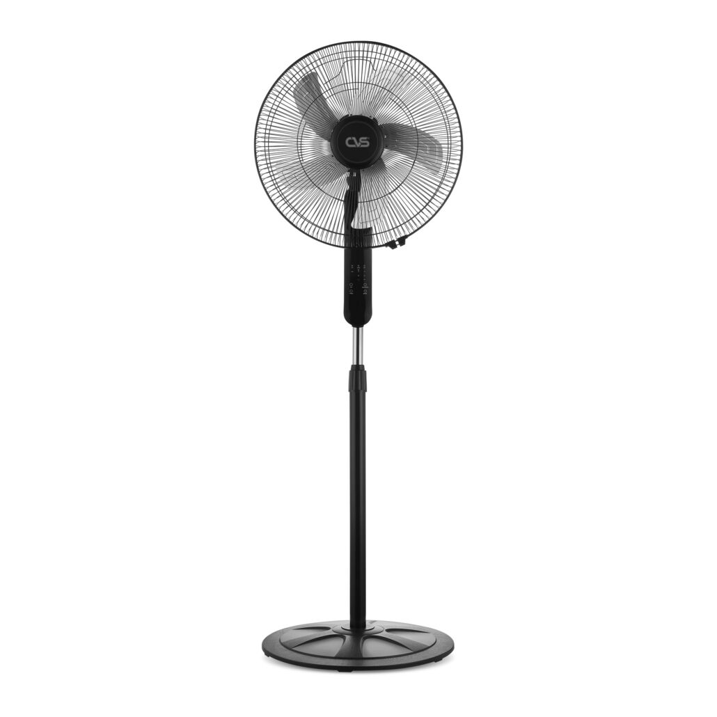 Cvs Dn 91032 18 İnç Çelik Pervane Kumandalı Ayaklı Vantilatör Siyah