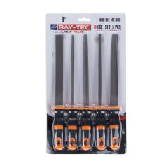 Baytec Eğe Seti 5 Parça 8X Siyah