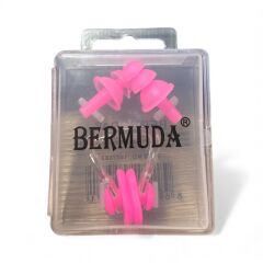Bestway Bermuda Kulaklık Burunluk Silikon Pembe