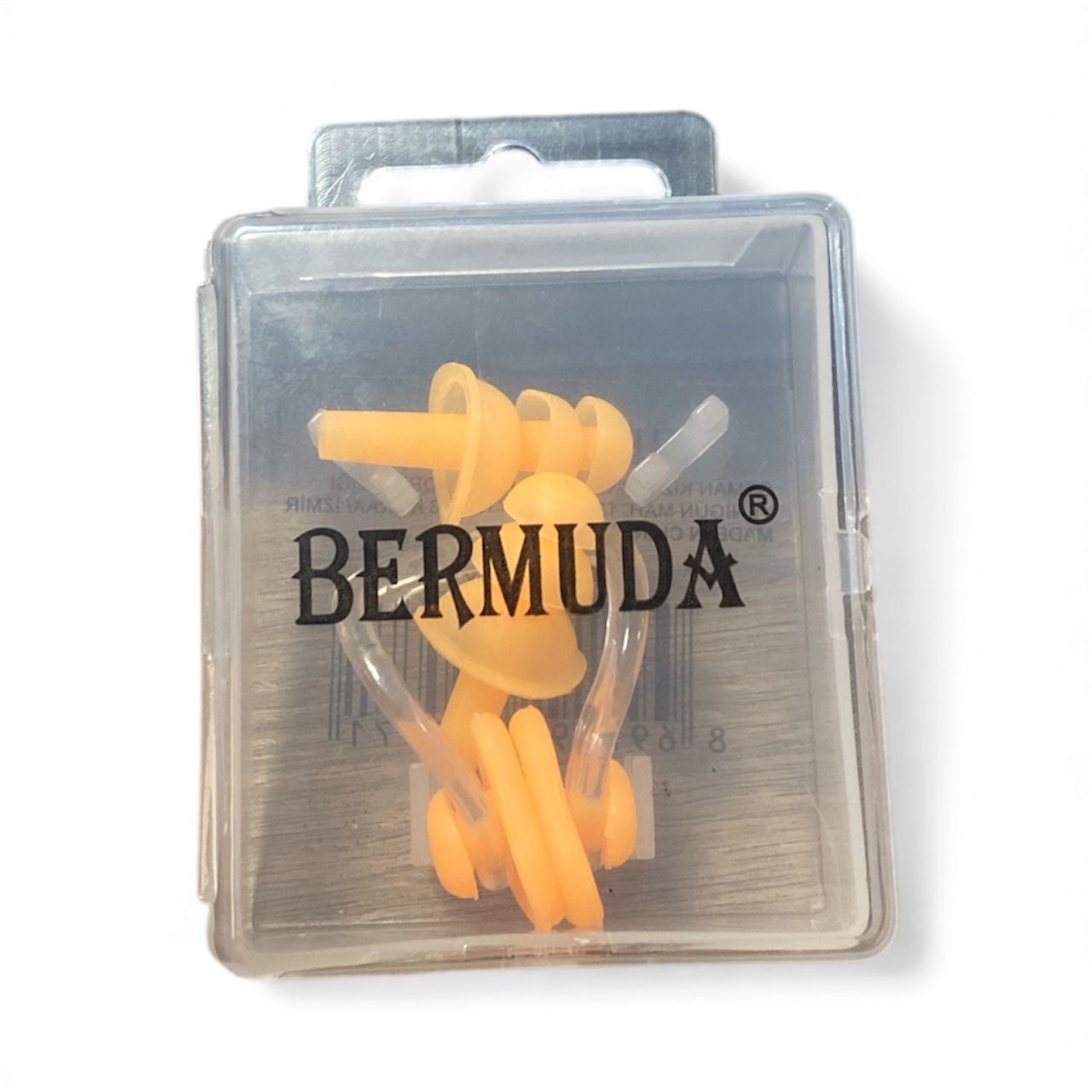Bestway Bermuda Kulaklık Burunluk Silikon Turuncu