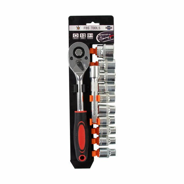 Fbs Tools Cr-V Lokma Takımı 12 Parça Siyah