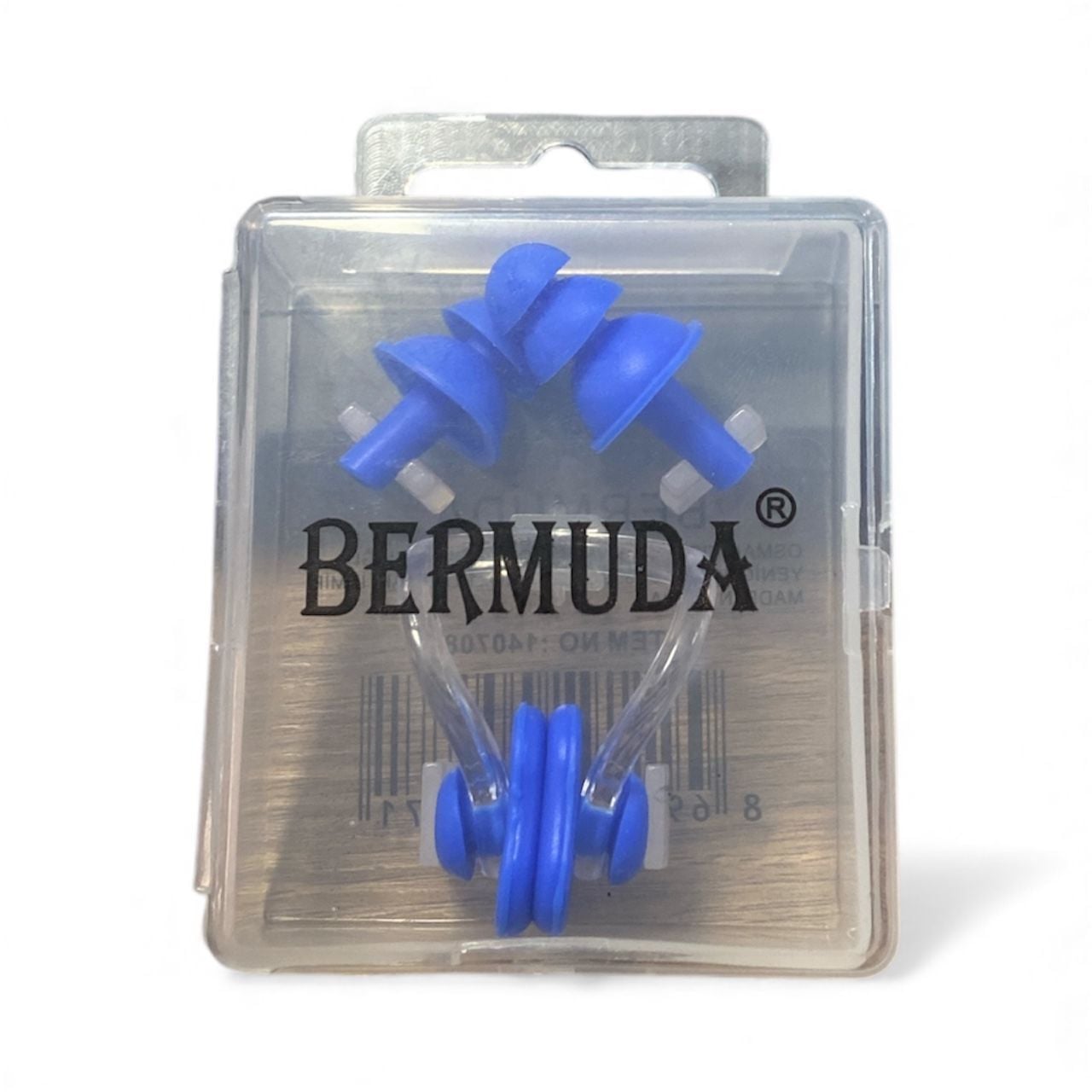 Bestway Bermuda Kulaklık Burunluk Silikon Mavi