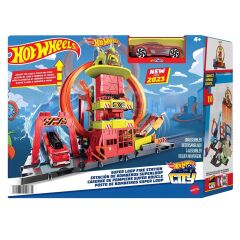 Hot Wheels Çember Pistli İftaiye İstasyonu Hkx41 Karışık Renkli