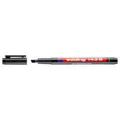 Edding Asetat Kalemi 1-3 Mm Siyah