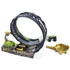 Hot Wheels Monster Trucks Çemberde Yarış Seti Hbh70 Karışık Renkli