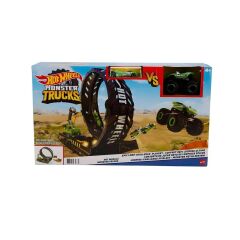 Hot Wheels Monster Trucks Çemberde Yarış Seti Hbh70 Karışık Renkli