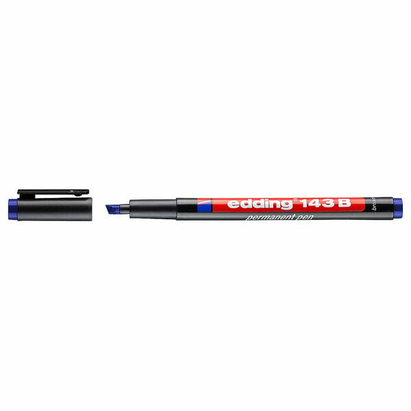 Edding Asetat Kalemi 1-3 Mm Mavi