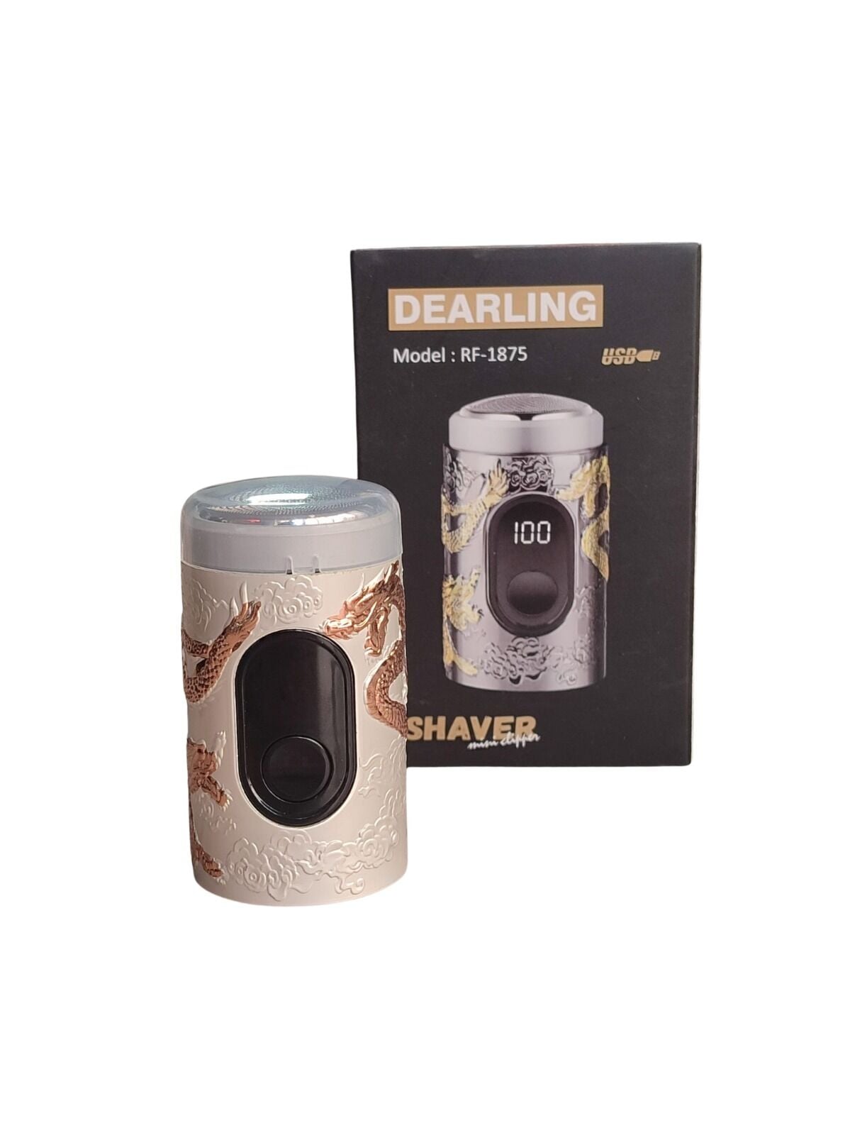 Dearling Rf-1875 Mini Traş Makinesi Beyaz