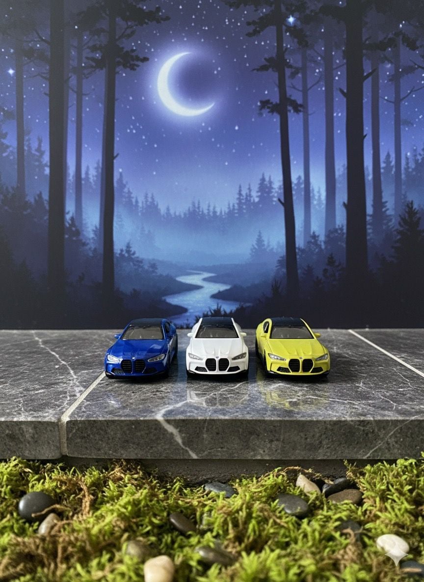 Welly Metal Araba Çek Bırak Diecast Bmw M4