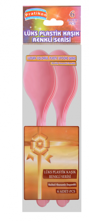 Pratikon Plastik Kaşık 6 Lı