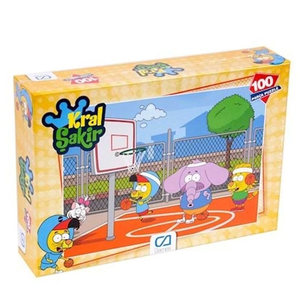 Ca Games 100 Parça  Kral Şakir Puzzle