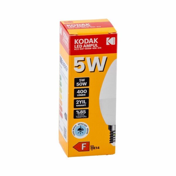 Kodak Led Ampül Işık Mum Tipi 5 W E14 Beyaz