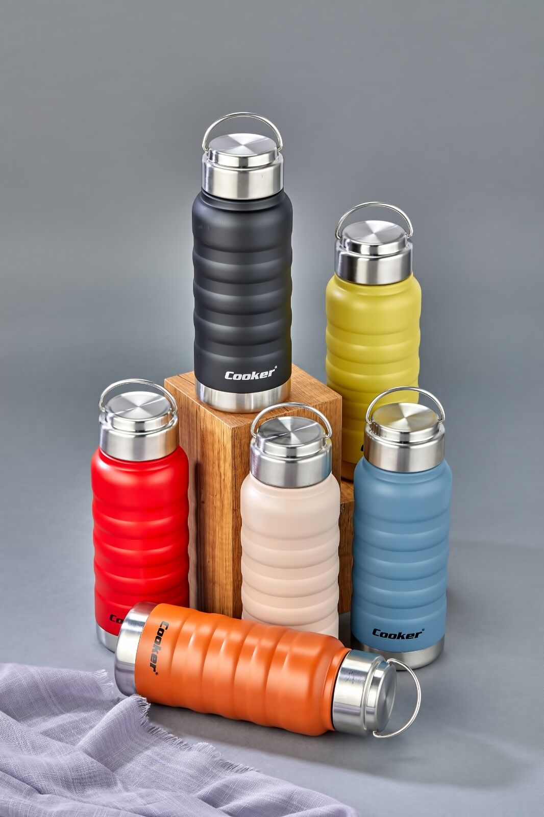 Cooker Termos  Çelik 400 Ml Siyah