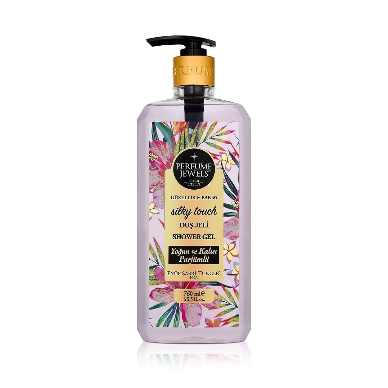 Eyüp Sabri Tuncer Perfume Jewels Silky Touch Duş Jeli 750 Ml Pet Şişe