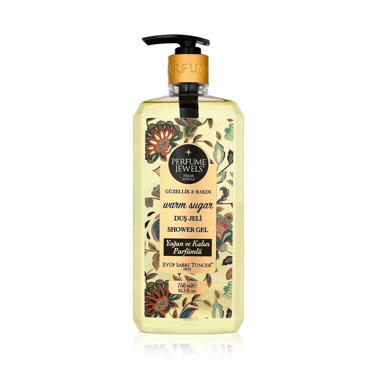 Eyüp Sabri Tuncer Perfume Jewels Warm Sugar  Duş Jeli 750 Ml Pet Şişe