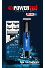 Powertec Tr-650 Traş Makinesi