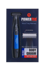 Powertec Tr-650 Traş Makinesi Saks Mavi