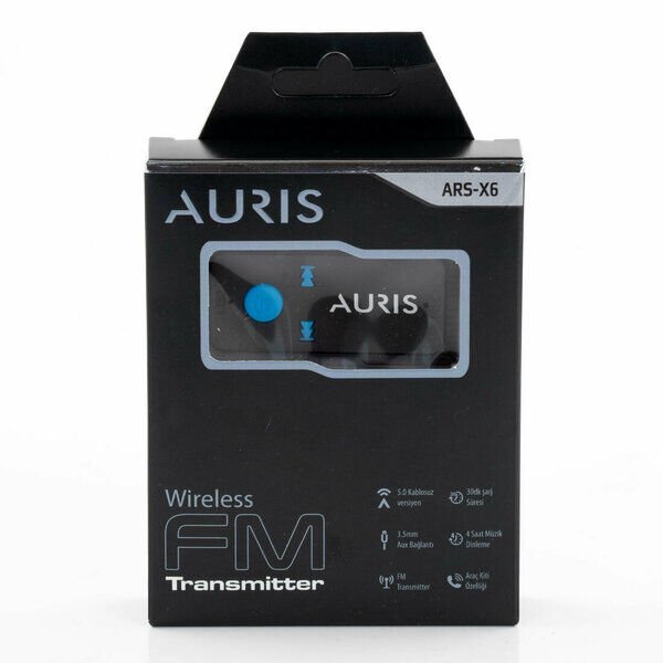 Auris Aux Bluetooth Wireless Fm Transmitter