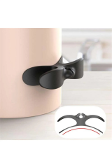 Omilife Yapışkanlı Kablo Toparlayıcı 2 Adet Fenomen Ürün Siyah