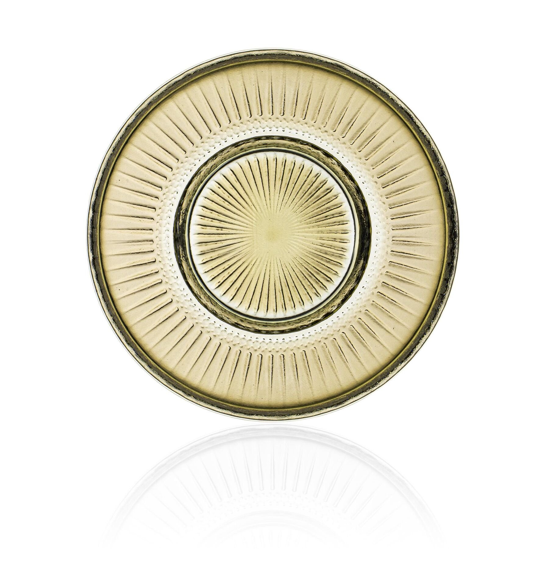 Sigma Çay Tabağı Cam Sade 12 Cm Elena