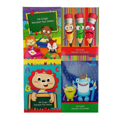 Çınar 30 Yaprak Standart Dik Yazı Defter Büyük Boy Karton Kapak