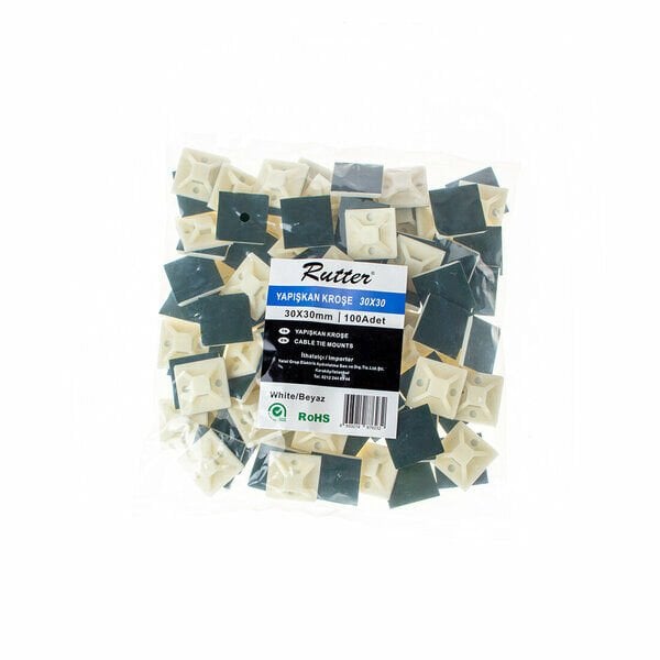 Rutter Kroşe Yapışkan 30X30 Mm 100 Lü