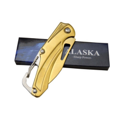 Alaska Sdr 098-X-A Katlanır Mini Cep Çakısı Gold
