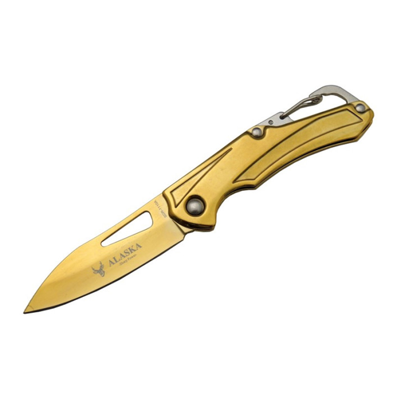 Alaska Sdr 098-X-A Katlanır Mini Cep Çakısı Gold