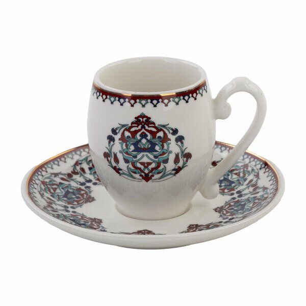 Perotti Fincan Takımı Kahve Porselen 12 Parça Mavişehir