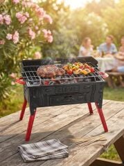 Zirve 54 X 35 X 50 Z-10 Mangal Emaye Pervazlı