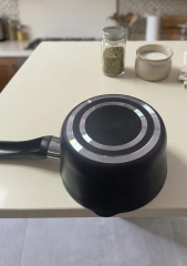 Cooker Kaçerola Sütlük 16 Cm Granit Siyah