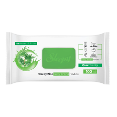 Sleepy Pine Yüzey Temizlik Havlusu 100 Yaprak Çam Ferahlığı Kokulu