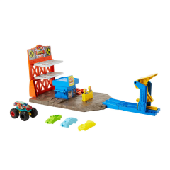 Hot Wheels Monster Trucks Blast Station Playset Hfb12