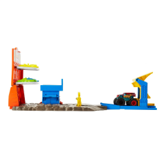 Hot Wheels Monster Trucks Blast Station Playset Hfb12