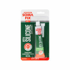 Somafix Rtv Tüp Silikon Sıvı Conta  50 Ml 70 Gr Kırmızı