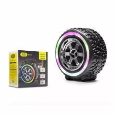 Subzero Speaker Müzik Çalar Teker Led Bluetoothlu