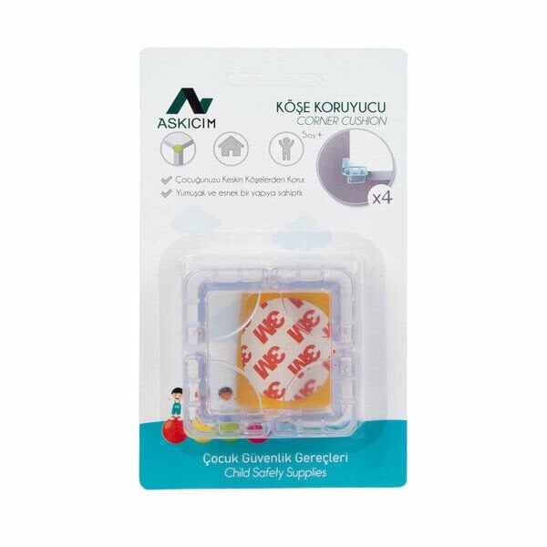 Askıcım Köşe Koruyucu  4 Lü