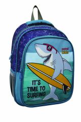 Astral Kids İlkokul Çantası Cartoon Shark