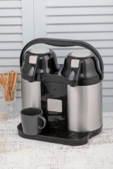 Cooker Termos Çelik 5 Lt Çift Katlı