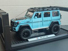 Prestij Metal 1:24 Araba Mercedes 4X4 Mavi