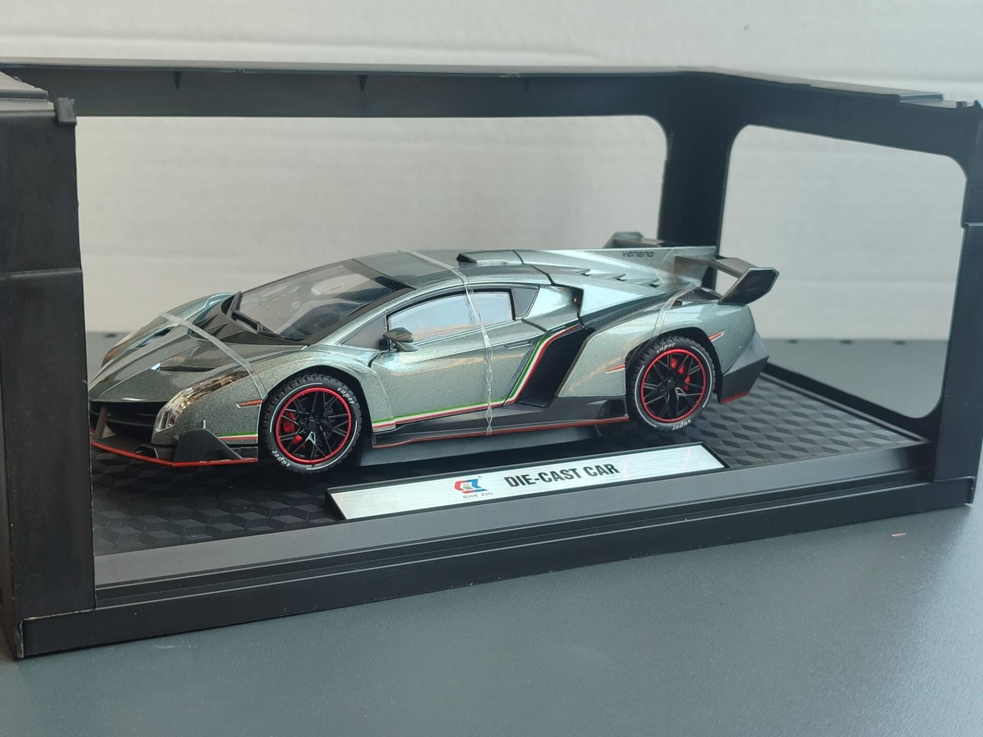 Prestij Metal 1:24 Araba Lamborgine Gri