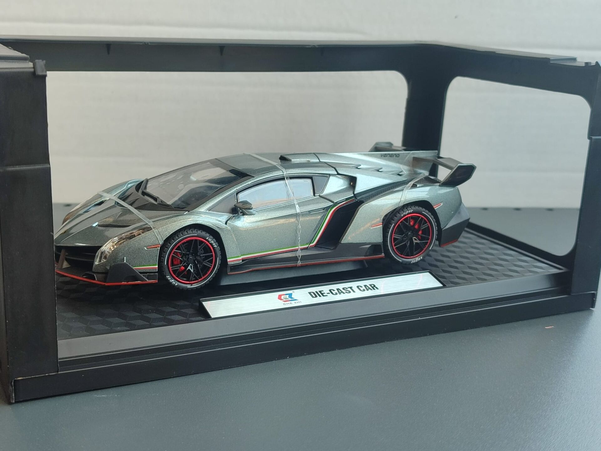 Prestij Metal 1:24 Araba Lamborgine Gri