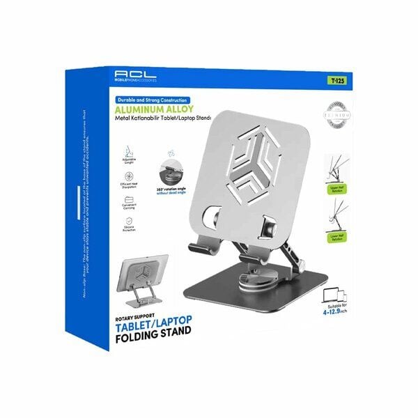 Acl Tutacak Tablet ve Laptop Masa Üstü Metal T-125