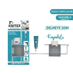 Knitex Solo Kapaklı Havluluk Gümüş