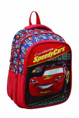 Astral Kids İlkokul Çantası Beslenmeli Cartoon Araba