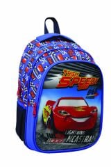 Astral Kids İlkokul Çantası Beslenmeli Cartoon Araba