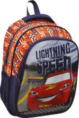 Astral Kids İlkokul Çantası Beslenmeli Cartoon Araba Lacivert