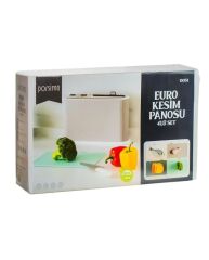 Porsima 4 Lü Kesim Panosu 0051 Gri