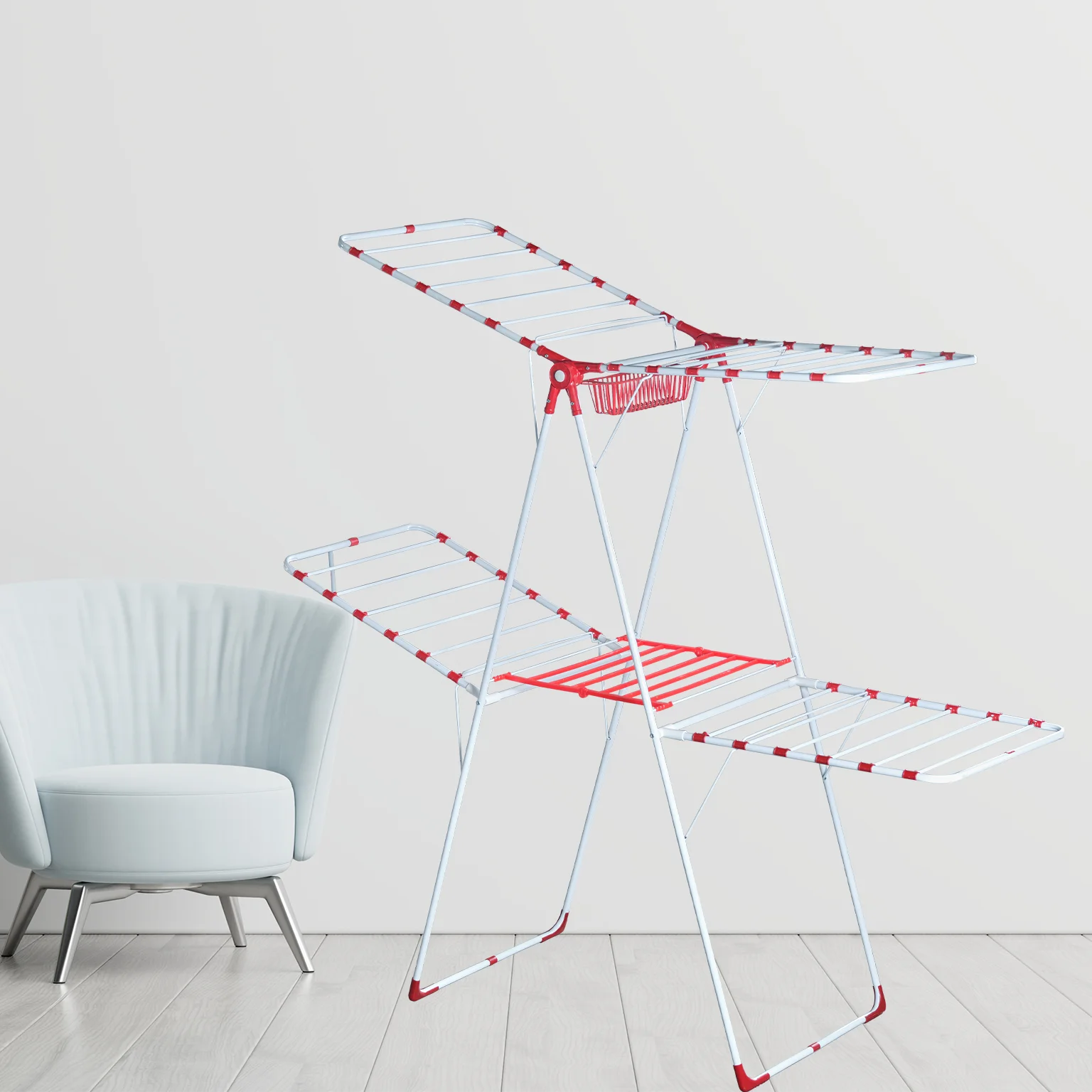 Cıngıllıoğlu Galaxy New Cc-330 Çamaşır Kurutmalığı Çift Katlı